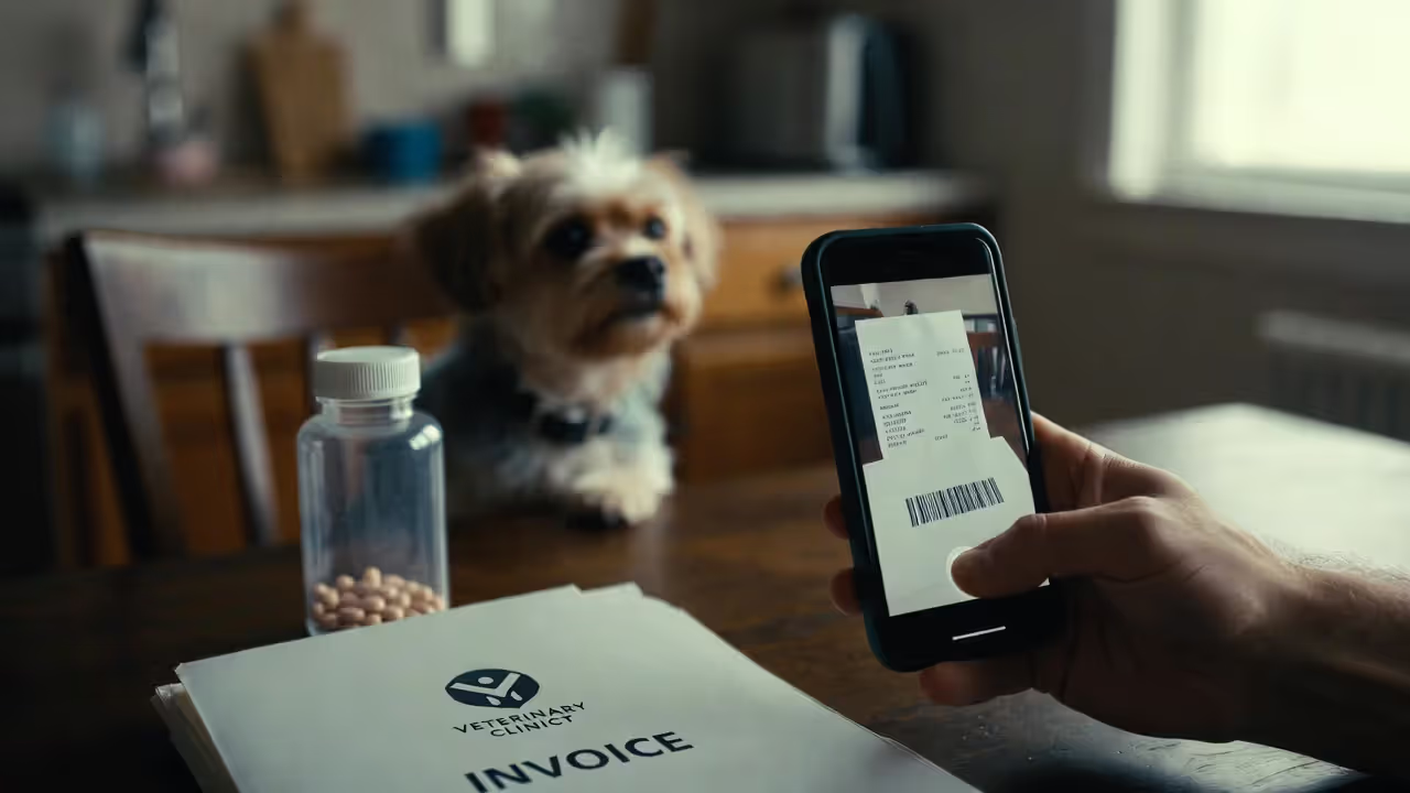 Photograph receipts immediately to avoid documentation delays.