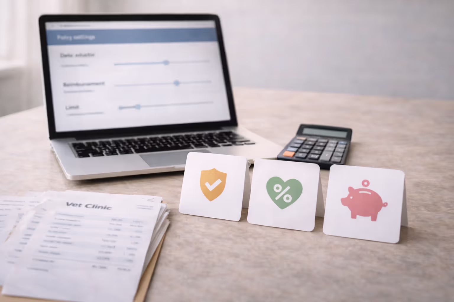 Adjusting deductible, reimbursement, and limits to lower monthly pet insurance payments