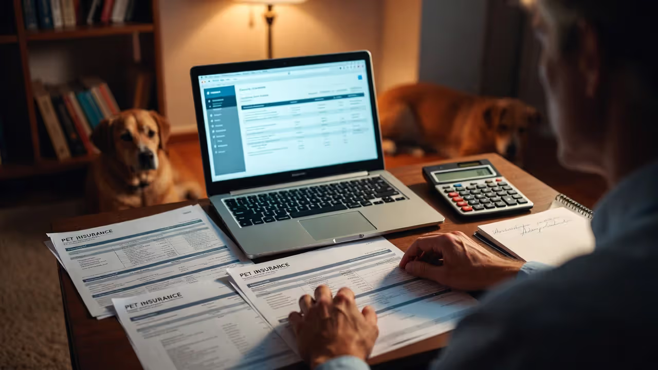 Comparing policies before choosing pet insurance
